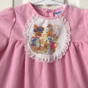 Bunny Vintage Little girls top